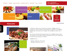 Tablet Screenshot of dialettoristorante.com.br